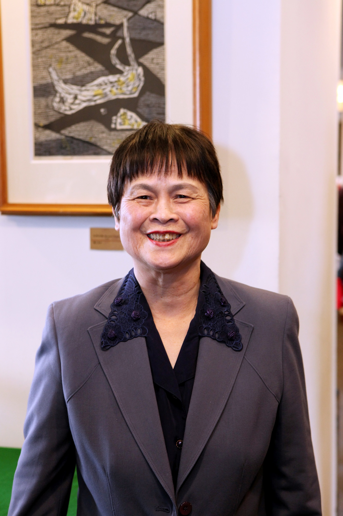 跟2010年黃娟出席海外華文女作家協會第11屆年會有關的相片，第1張